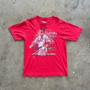Vintage 1999 St Louis Cardinals Mark McGwire MLB T-Shirt Large